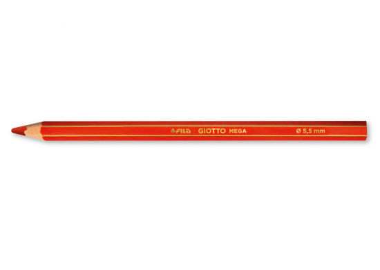 Набор цветных карандашей "Mega", 12 шт. утолщённые